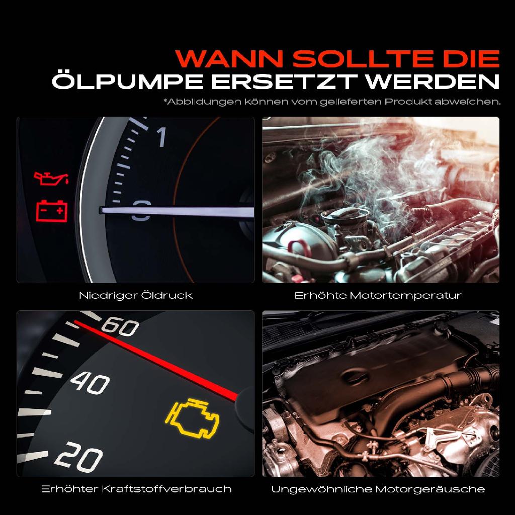 1x Ölpumpe für Hyundai Elantra Santa Fé Tucson KIA Carens Sportage 2.2L