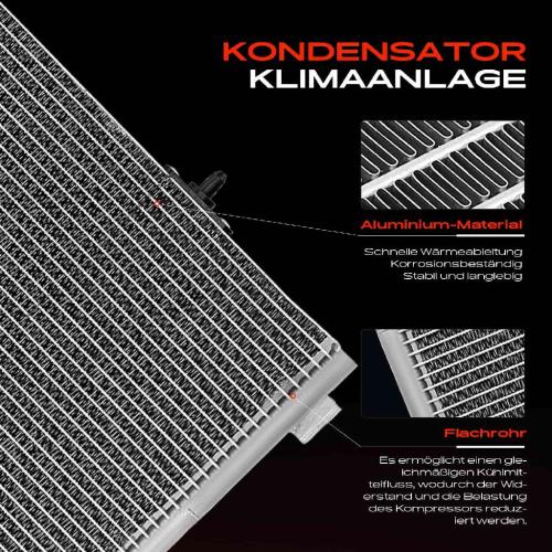 Frankberg 1x Kondensator Klimaanlage für Citroen C3 C4 DS Opel Peugeot 207 208 Bild Frankberg 1x Kondensator Klimaanlage für Citroen C3 C4 DS Opel Peugeot 207 208