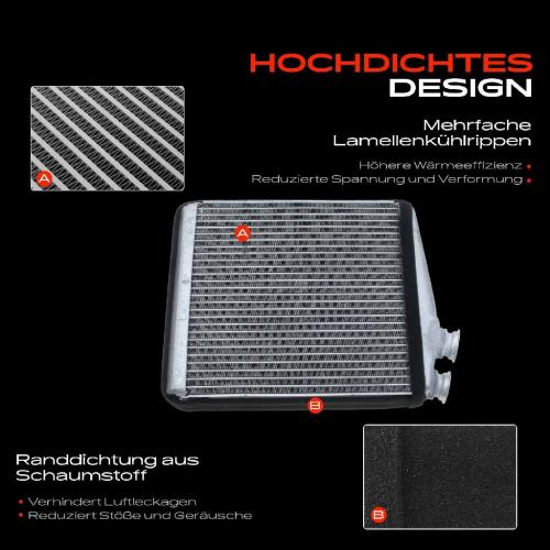 1x Wärmetauscher Innenraumheizung für Land Rover Discovery Freelander Volvo V60 155 Bild 1x Wärmetauscher Innenraumheizung für Land Rover Discovery Freelander Volvo V60 155