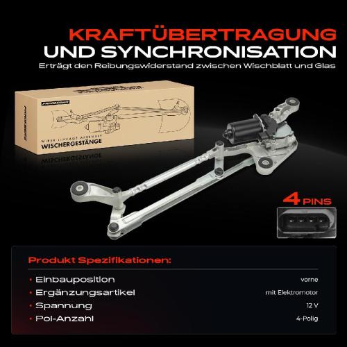 Frankberg 1x Wischerarm Scheibenwischer Vorne für Mercedes-Benz V-Klasse Vito W447 Bild Frankberg 1x Wischerarm Scheibenwischer Vorne für Mercedes-Benz V-Klasse Vito W447