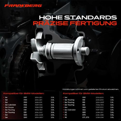 Frankberg 1x Wasserpumpe Kühlwasserpumpe für BMW E87 E90 E91 E92 E93 E83 E70 E71 E60 E61 E63 E64 Bild Frankberg 1x Wasserpumpe Kühlwasserpumpe für BMW E87 E90 E91 E92 E93 E83 E70 E71 E60 E61 E63 E64