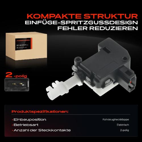 Frankberg 1x Türschloss Fahrzeugheckklappe für Audi A3 A4 A6 VW Passat Golf Jetta 3 Seat Bild Frankberg 1x Türschloss Fahrzeugheckklappe für Audi A3 A4 A6 VW Passat Golf Jetta 3 Seat