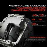 1x Bremssattel Hinterachse Links für Chevrolet Lacetti Nubira Daewoo Wagon