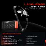 1x Fensterheber Vorne Links für Fiat Palio Weekend Palio 178 1996-2016