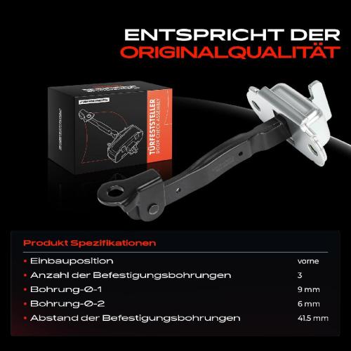 1x Türfeststeller Türfangband Türstopper Vorne für Toyota Yaris/Vios Stufenheck P9 Bild 1x Türfeststeller Türfangband Türstopper Vorne für Toyota Yaris/Vios Stufenheck P9