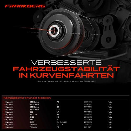 1x Riemenscheibe Kurbelwelle für Hyundai Accent 4 i20 i30 i40 iX20 KIA Carens Cee'D Bild 1x Riemenscheibe Kurbelwelle für Hyundai Accent 4 i20 i30 i40 iX20 KIA Carens Cee'D