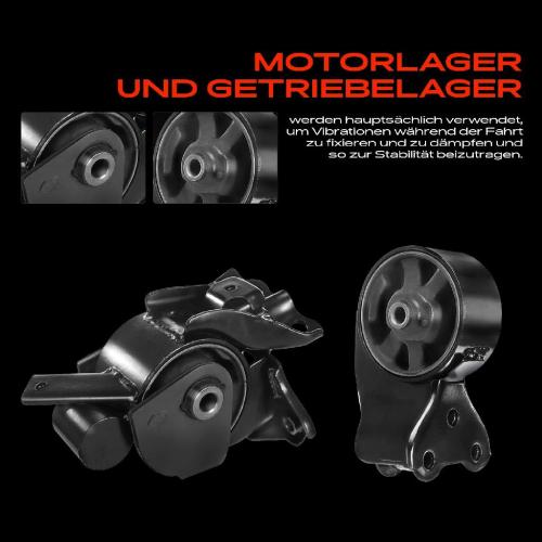 1x Getriebelagerlager Motorlager Vorne und Hinten für Hyundai Elantra XD 1.6L-2.0L Bild 1x Getriebelagerlager Motorlager Vorne und Hinten für Hyundai Elantra XD 1.6L-2.0L
