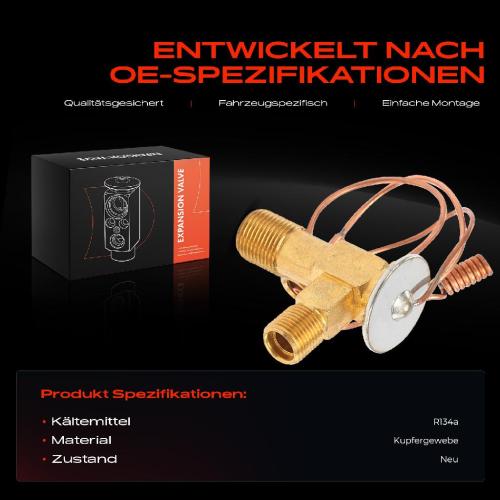 1x Expansionsventil Klimaanlage für BMW 5er E28 6er E24 1.8L 2.0L 1975-1989 Bild 1x Expansionsventil Klimaanlage für BMW 5er E28 6er E24 1.8L 2.0L 1975-1989