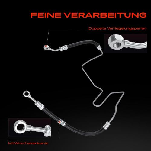 1x Servolenkung Schlauch für VW Golf IV 1J1 Bora Audi A3 Seat Leon Skoda Octavia Bild 1x Servolenkung Schlauch für VW Golf IV 1J1 Bora Audi A3 Seat Leon Skoda Octavia