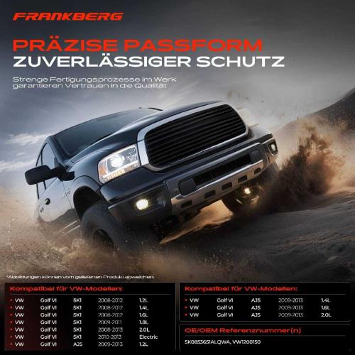 1x Kühlergrill Kühlergitter Vorne für VW Golf 6 Cabriolet Variant 5K1 AJ5 Bild 1x Kühlergrill Kühlergitter Vorne für VW Golf 6 Cabriolet Variant 5K1 AJ5