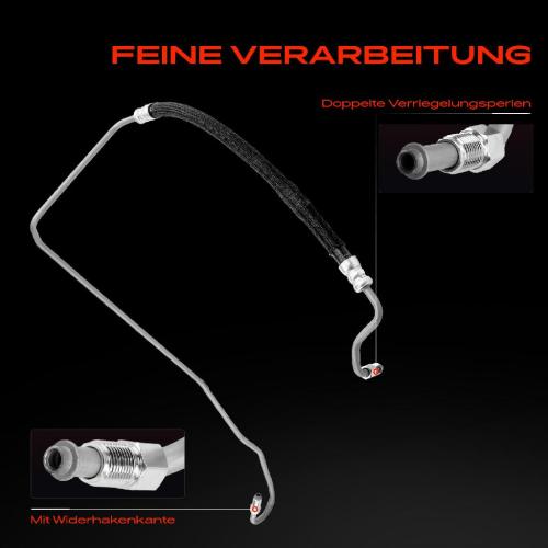 1x Servolenkung Schlauch für Volvo S70 LS P80 V70 I 875 876 2.0L-2.5L 1995-2000 Bild 1x Servolenkung Schlauch für Volvo S70 LS P80 V70 I 875 876 2.0L-2.5L 1995-2000