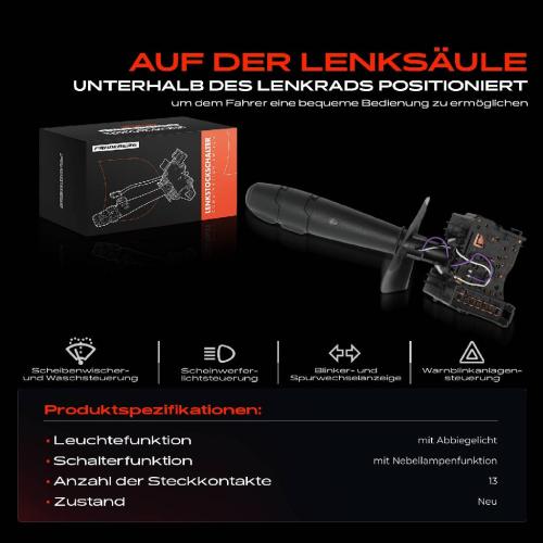 1x Kombischalter Lenkstockschalter für Dacia Logan LS Express FS MCV KS Pick US Bild 1x Kombischalter Lenkstockschalter für Dacia Logan LS Express FS MCV KS Pick US