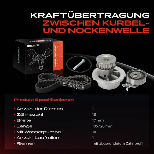 1x Zahnriemensatz Zahnriemen Wasserpumpe für Opel Astra F Corsa A Corsa Kadett Bild 1x Zahnriemensatz Zahnriemen Wasserpumpe für Opel Astra F Corsa A Corsa Kadett