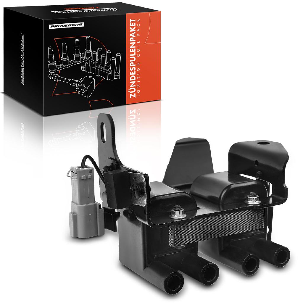 Frankberg 1x Zündmodul Zündspule für KIA Rio Schrägheck DC Rio Stufenheck 1.3L 2000-2005