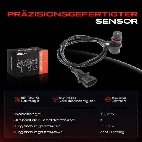 1x Kurbelwellensensor Impulsgeber für Porsche 911 Cabriolet Targa 993 996 997 3.6L Bild 1x Kurbelwellensensor Impulsgeber für Porsche 911 Cabriolet Targa 993 996 997 3.6L