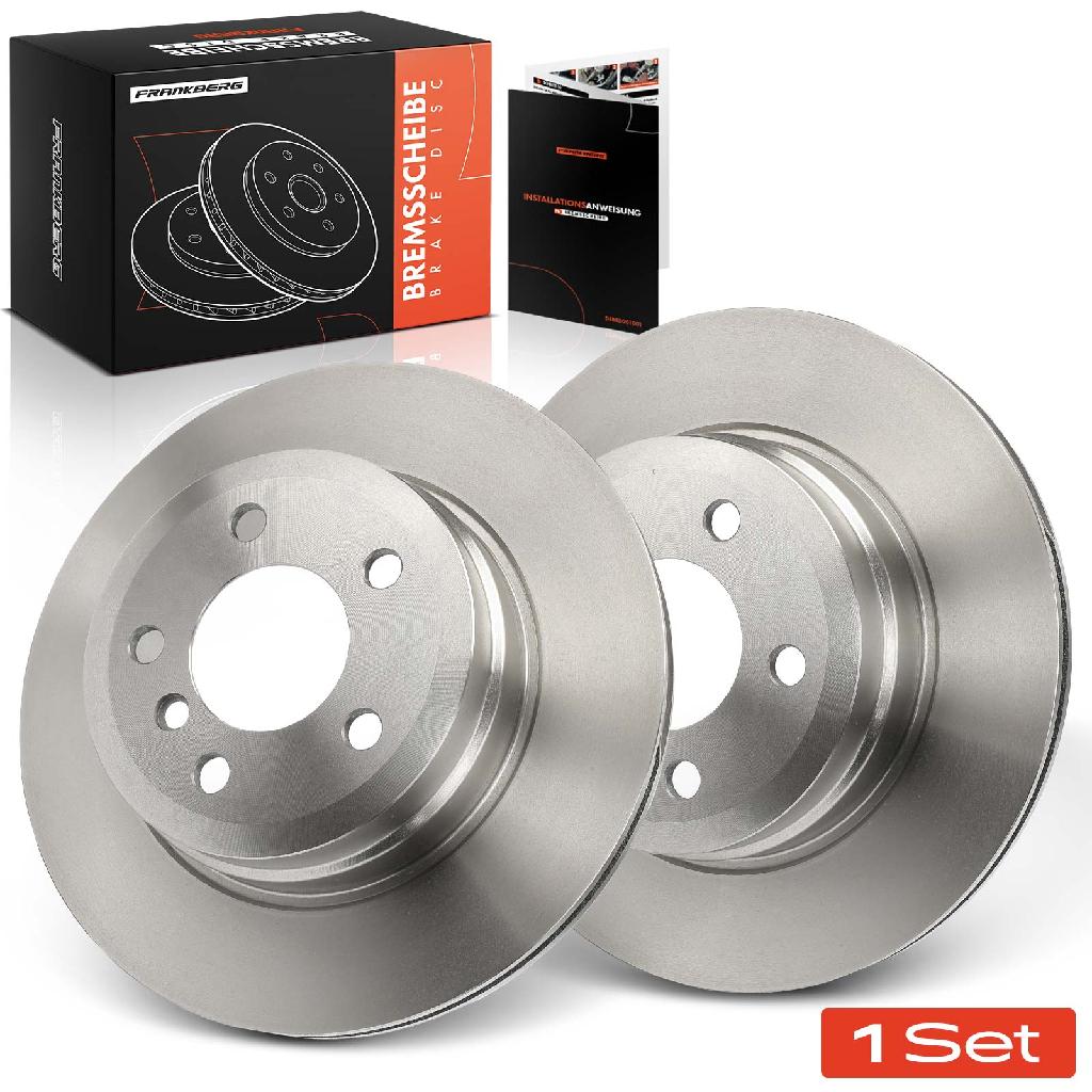 2x Bremsscheiben Hinterachse für BMW X5 E70 F15 F85 X6 E71 E72 F16 F86 3.0L 2.0L 2006-2019