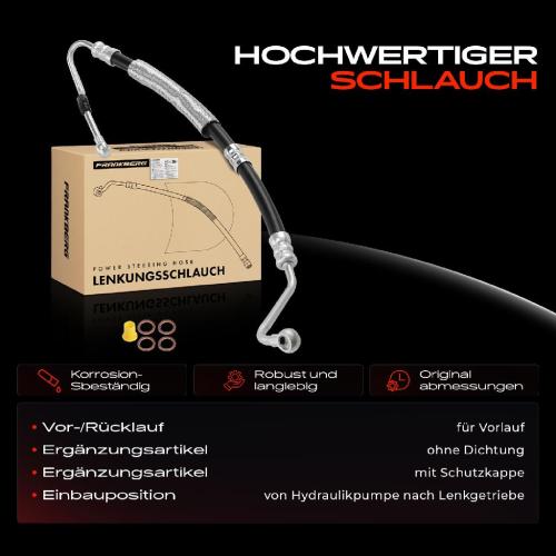 1x Servolenkung Schlauch für BMW 7er E38 735i 740i 3.5L 4.4L 1996-2001 Bild 1x Servolenkung Schlauch für BMW 7er E38 735i 740i 3.5L 4.4L 1996-2001