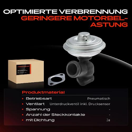 Frankberg 1x AGR-Ventil Abgasrückführungsventil für Citroën C5 I I Break II II Peugeot 406 Coupe 607 Bild Frankberg 1x AGR-Ventil Abgasrückführungsventil für Citroën C5 I I Break II II Peugeot 406 Coupe 607