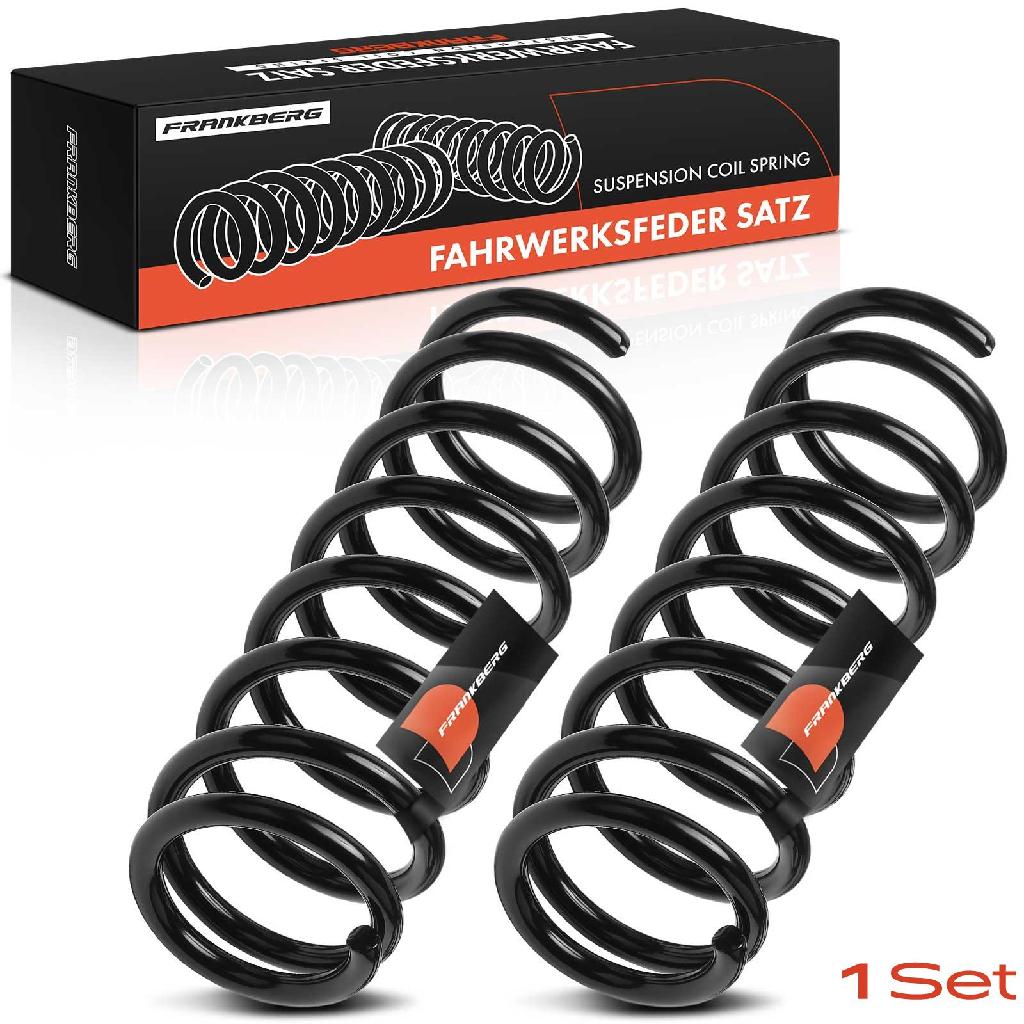 Frankberg 2x Fahrwerksfeder Hinterachse für Subaru Legacy III Station Wagon 1998-2003