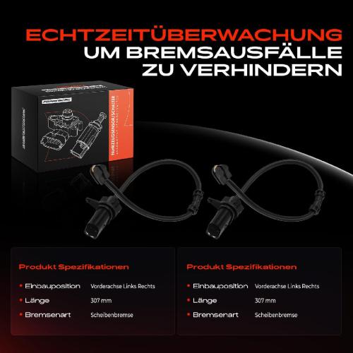 2x Warnkontakt Bremsbelagverschleiß Vorderachse für Audi Q5 FYB FYG Q5 Sportback FYT Bild 2x Warnkontakt Bremsbelagverschleiß Vorderachse für Audi Q5 FYB FYG Q5 Sportback FYT