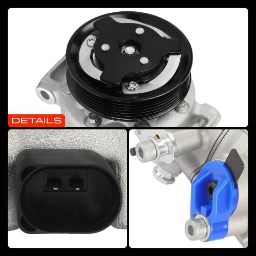 1x Klimakompressor für Seat Alhambra 710 711 VW Atlas Sharan 7N1 7N2 Bild 1x Klimakompressor für Seat Alhambra 710 711 VW Atlas Sharan 7N1 7N2