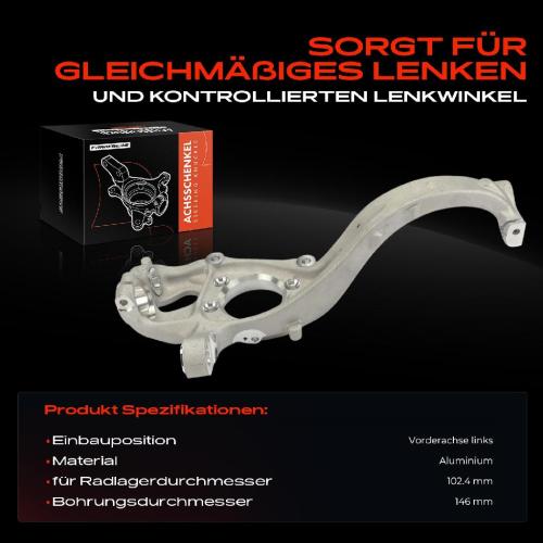 1x Achsschenkel Radaufhängung Vorderachse Links für Audi A8 4H2 4H8 4HC 4HL 2010-2015 Bild 1x Achsschenkel Radaufhängung Vorderachse Links für Audi A8 4H2 4H8 4HC 4HL 2010-2015