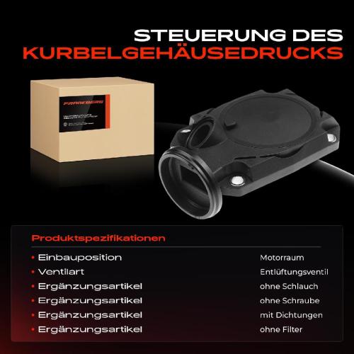 1x Ventil Kurbelgehäusentlüftung für BMW 7er E38 8er E31 1994-2001 Bild 1x Ventil Kurbelgehäusentlüftung für BMW 7er E38 8er E31 1994-2001