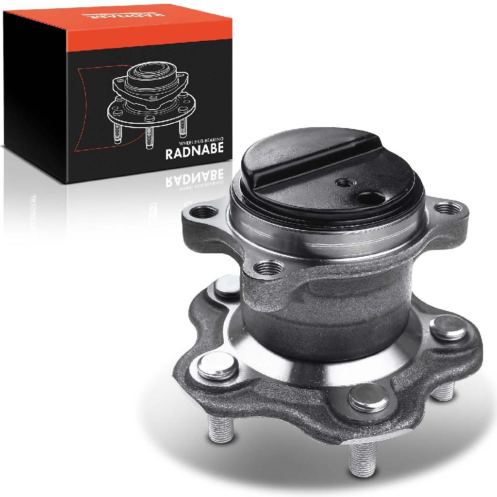 Frankberg 1x Radnabe Radlagersatz Hinterachse beidseitig für Nissan Juke Leaf 1.2L 1.5L 1.6L 2010-2019