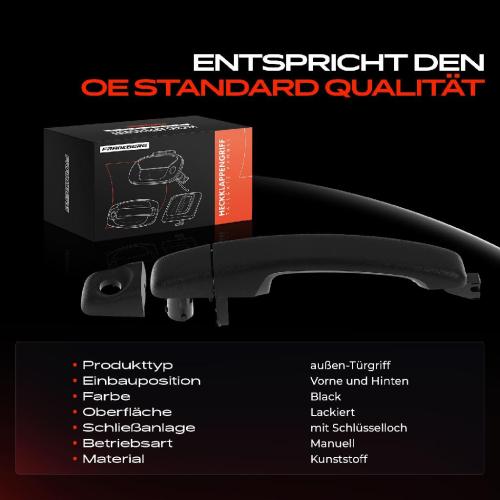 1x Türgriff Vorne und Hinten außen für Nissan NV400 Bus Kasten Pritsche/Fahrgestell Opel Movano B Combi Renault Bild 1x Türgriff Vorne und Hinten außen für Nissan NV400 Bus Kasten Pritsche/Fahrgestell Opel Movano B Combi Renault