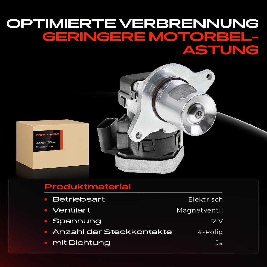 1x AGR-Ventil Abgasrückführungsventil für Mercedes-Benz C-Klasse W203 C-Klasse Coupe S203 CL203 C209 W211 S211