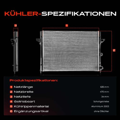 1x Kühler Wasserkühler Motorkühler für VW Sharan 7M Ford Galaxy Seat Alhambra 2.8L Bild 1x Kühler Wasserkühler Motorkühler für VW Sharan 7M Ford Galaxy Seat Alhambra 2.8L