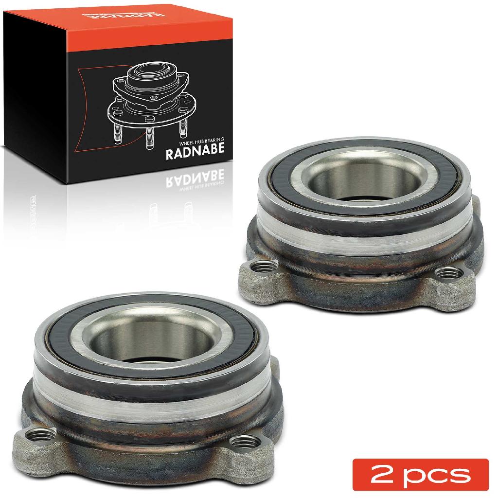 Frankberg 2x Radnabe Radlagersatz Hinterachse beidseitig für BMW 2 Coupe F22 F87 3er F30 F80 F33 F83 F32 F82 E60 E63 E64