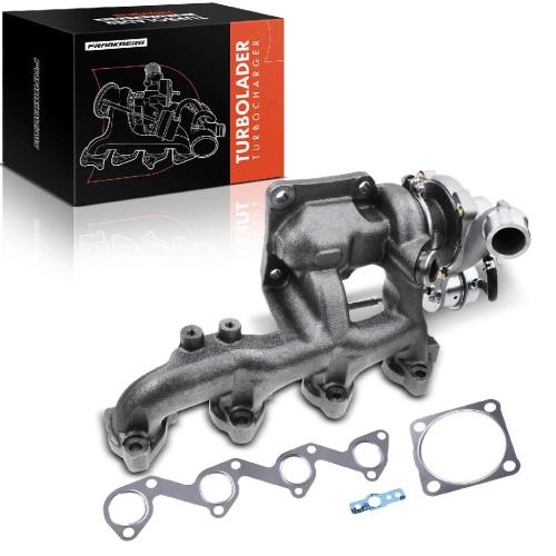 Frankberg 1x Turbolader Abgaskrümmer Einheit für Ford Fiesta IV JA JB Fiesta Kasten J3 J5 1.8L 2000-2003 Bild Frankberg 1x Turbolader Abgaskrümmer Einheit für Ford Fiesta IV JA JB Fiesta Kasten J3 J5 1.8L 2000-2003