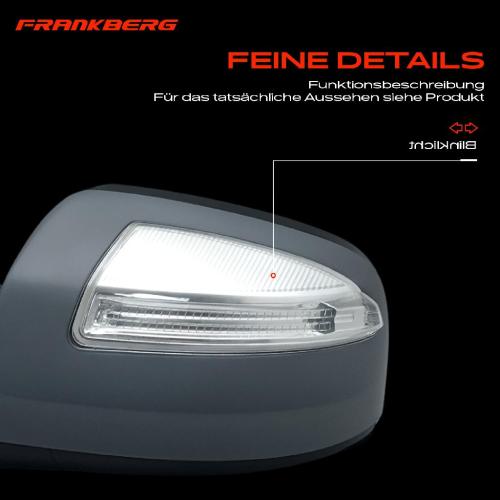 Frankberg 1x Außenspiegel Links für Mercedes-Benz Viano W639 Vito 2003-2014 Bild Frankberg 1x Außenspiegel Links für Mercedes-Benz Viano W639 Vito 2003-2014