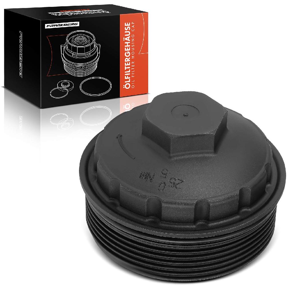 1x Ölfiltergehäuse Deckel für VW Golf 5 Passat Touran Transporter T5 Audi A4 A6