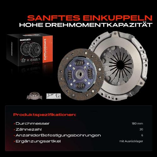 1x Kupplungssatz für Fiat Panda 141 Panda Kasten/Schrägheck Seicento/600 187 Uno 146 158 1.1L 1.0L Bild 1x Kupplungssatz für Fiat Panda 141 Panda Kasten/Schrägheck Seicento/600 187 Uno 146 158 1.1L 1.0L