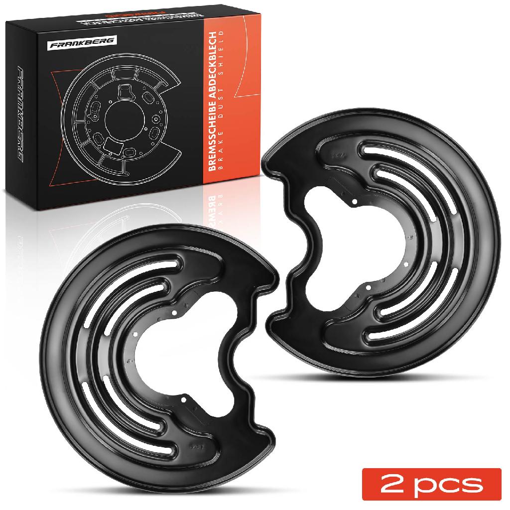 2x Ankerblech Bremsscheibe Hinterachse Beidseitig für Nissan Primastar X83 Opel Vivaro Renault