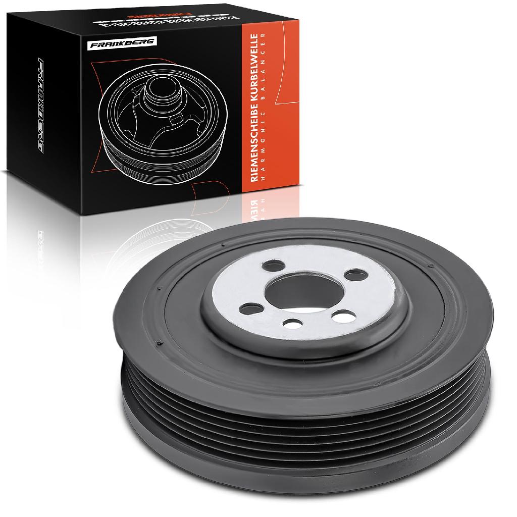 1x Riemenscheibe Kurbelwelle für VW Golf 5 6 7 Audi A3 8P A4 A5 A6 Seat Altea Skoda