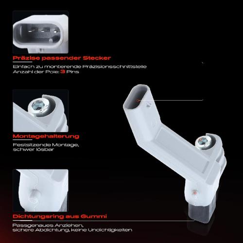 1x Kurbelwellensensor Impulsgeber für VW Golf Passat Audi A1 A3 A4 A5 Seat Leon Skoda Octavia Bild 1x Kurbelwellensensor Impulsgeber für VW Golf Passat Audi A1 A3 A4 A5 Seat Leon Skoda Octavia
