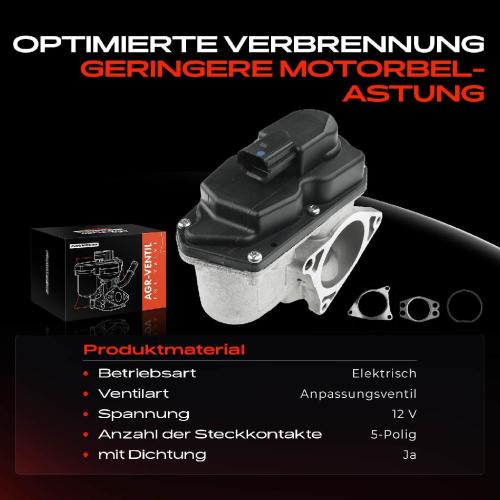 1x AGR-Ventil Abgasrückführungsventil für VW Golf Passat Tiguan Touran Audi A3 Cabriolet Sportback Seat Skoda Bild 1x AGR-Ventil Abgasrückführungsventil für VW Golf Passat Tiguan Touran Audi A3 Cabriolet Sportback Seat Skoda