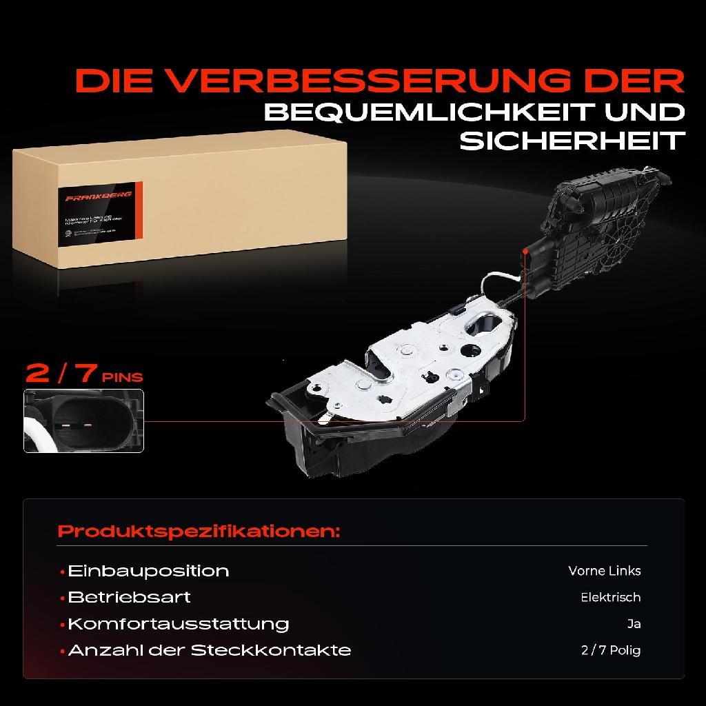 1x Türschloss Vorne Links für BMW X5 E70 X6 E71 E72 3.0L 4.4L 4.8L 2006-2014