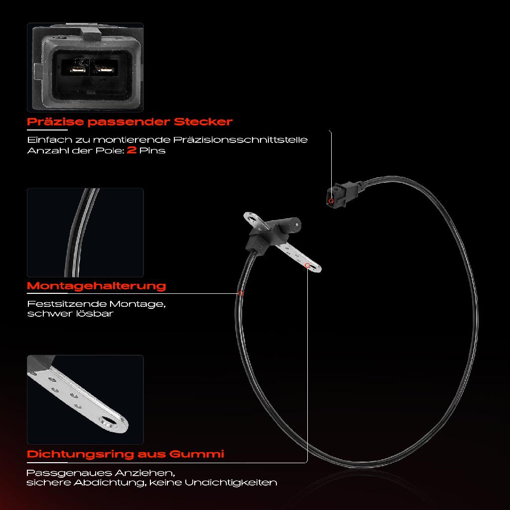 1x Kurbelwellensensor Impulsgeber für Volvo S40 I VS 644 V40 Kombi 1.6L 1.8L 2.0L 1995-2004