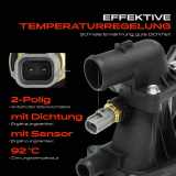 1x Thermostat Kühlmittel für Ford B-Max JK C-Max II Fiesta Focus III Transit
