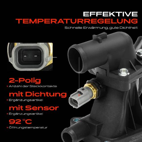 Frankberg 1x Thermostat K hlmittel f r Ford B-Max JK C-Max II Fiesta Focus III Transit Bild Frankberg 1x Thermostat K hlmittel f r Ford B-Max JK C-Max II Fiesta Focus III Transit