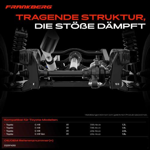 1x Achskörper Achsträger Motorträger Vorderachse für Toyota C-HR X1 1.2L-2.0L Bj ab 2016 Bild 1x Achskörper Achsträger Motorträger Vorderachse für Toyota C-HR X1 1.2L-2.0L Bj ab 2016