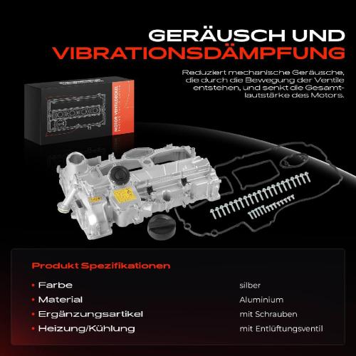 1x Ventildeckel Zylinderkopfhaube für BMW F10 F11 F20 F25 F30 F33 F34 F36 E84 E89 Bild 1x Ventildeckel Zylinderkopfhaube für BMW F10 F11 F20 F25 F30 F33 F34 F36 E84 E89