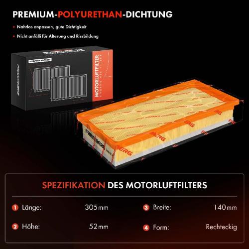 2x Luftfilter Filtereinsatz für Subaru Trezia Toyota Yaris P9 1.4 D Bj ab 2005 Bild 2x Luftfilter Filtereinsatz für Subaru Trezia Toyota Yaris P9 1.4 D Bj ab 2005