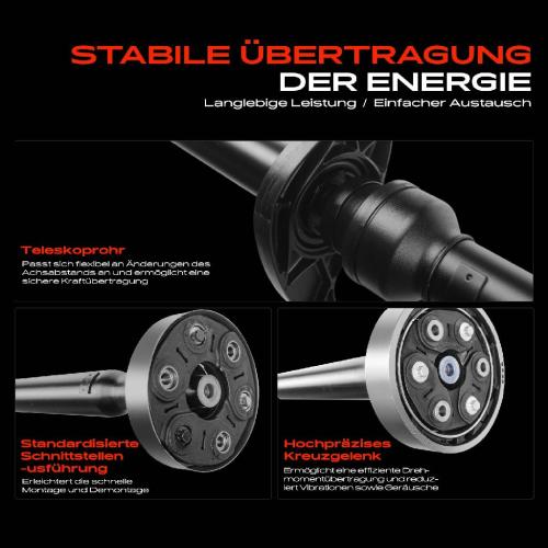 Frankberg 1x Kardanwelle Gelenkwelle Vorderachse für VW Tiguan 5N Audi Q3 8UB 8UG 2.0L 1.4L 2007-2018 Bild Frankberg 1x Kardanwelle Gelenkwelle Vorderachse für VW Tiguan 5N Audi Q3 8UB 8UG 2.0L 1.4L 2007-2018