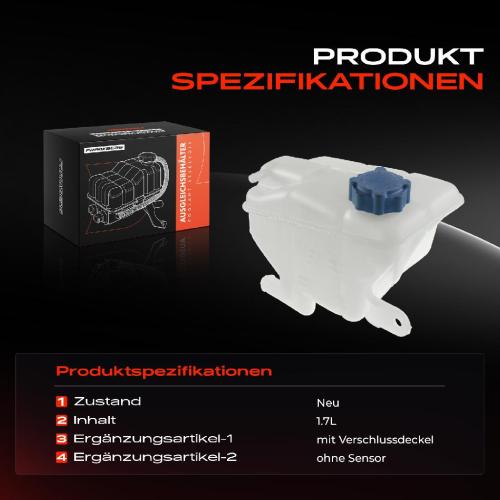 Frankberg 1x Ausgleichsbehälter Kühlmittelbehälter für Ford Escort IV AWF ALF Escort V ALL Bild Frankberg 1x Ausgleichsbehälter Kühlmittelbehälter für Ford Escort IV AWF ALF Escort V ALL