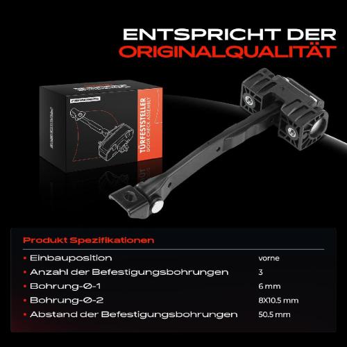 1x Türfeststeller Türfangband Türstopper Vorne für Audi A4 Allroad Avant 8K5 8K2 Bild 1x Türfeststeller Türfangband Türstopper Vorne für Audi A4 Allroad Avant 8K5 8K2